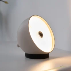 SCHÖNER WOHNEN LED-Akku-Tischlampe Bellies, Sandbrise, IP54
