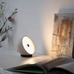 SCHÖNER WOHNEN LED-Akku-Tischlampe Bellies, Sandbrise, IP54