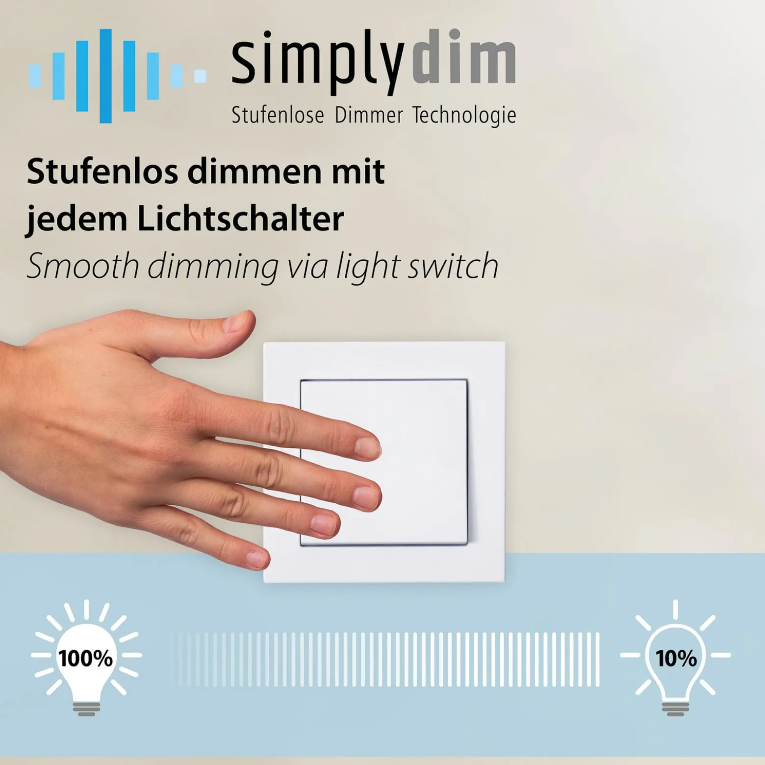 SCHÖNER WOHNEN LED-Deckenlampe Posh, Rauchglas, 3.000 K