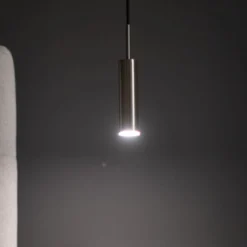 Schöner Wohnen Stina LED-Hängeleuchte 1-flg nickel