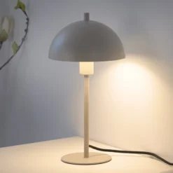 SCHÖNER WOHNEN Tischleuchte Ali, Sandbrise, Eisen, E14