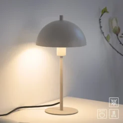 SCHÖNER WOHNEN Tischleuchte Ali, Sandbrise, Eisen, E14