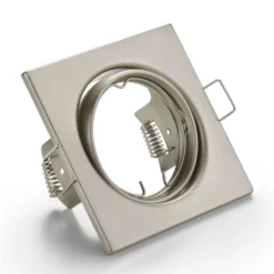 Schwenkbares Downlight Jura in Nickel matt