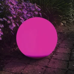 Schwimmfähige Solar-LED-Leuchtkugel Globo