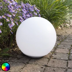 Schwimmfähige Solar-LED-Leuchtkugel Globo