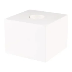 SEGULA Tischleuchte Cozy, Buche weiß, Würfelform, E27