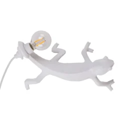 SELETTI Chameleon Lamp Going Down Wandlampe USB