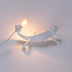 SELETTI LED-Dekolampe Chameleon Lamp Still, weiß, USB