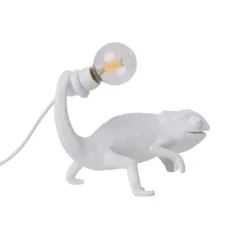 SELETTI LED-Dekolampe Chameleon Lamp Still, weiß, USB