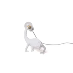 SELETTI LED-Dekolampe Chameleon Lamp Still, weiß, USB