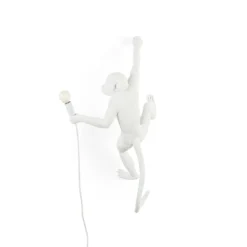 SELETTI Monkey Lamp LED-Deko-Wandlampe weiß rechts