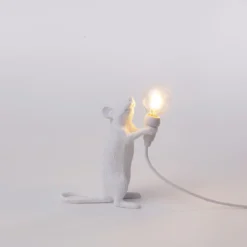 SELETTI Mouse Lamp LED-Dekolampe USB stehend weiß