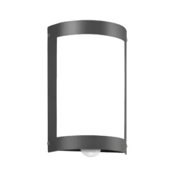 Sensor-Außenlampe Aqua Marco ohne Raster anthrazit