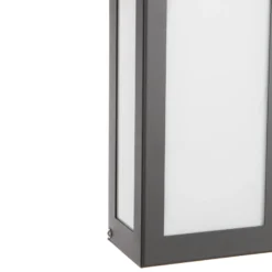 Sensor-LED-Außenwandleuchte Aqua Rain, anthrazit