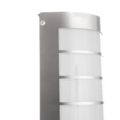 Sensor-LED-Leuchte Aqua Marco mit Raster edelstahl
