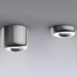 Serien Lighting Cavity Recessed LED-Einbauleuchte, Alu, dim.