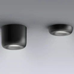 serien.lighting Cavity Recessed L, schwarz