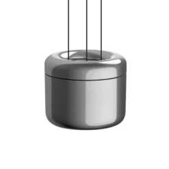 serien.lighting Cavity Suspension L 2.700K, alu