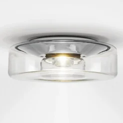 serien.lighting Curling L Decke 927 Glas klar