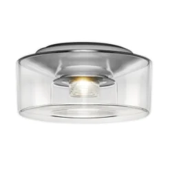 serien.lighting Curling M Decke 2.700K Glas klar