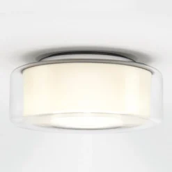 serien.lighting Curling M Decke klar/opal 2.700K