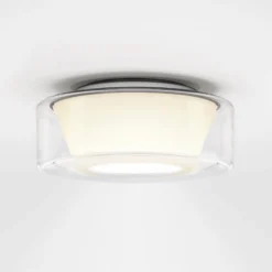 serien.lighting Deckenleuchte Curling M 927 Glas/konisch