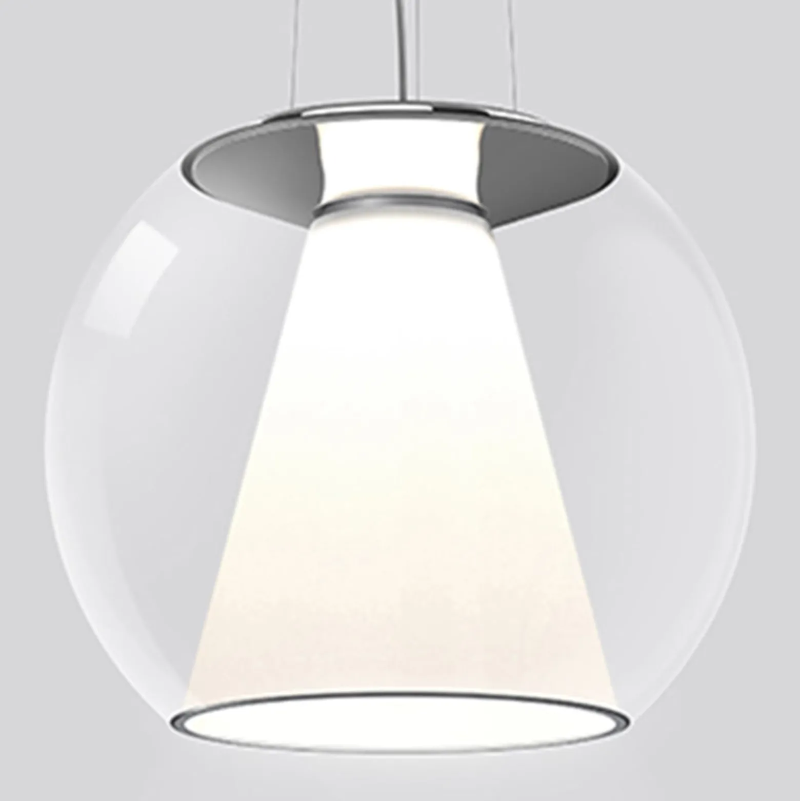 serien.lighting Draft M Hängelampe 927 Triac klar