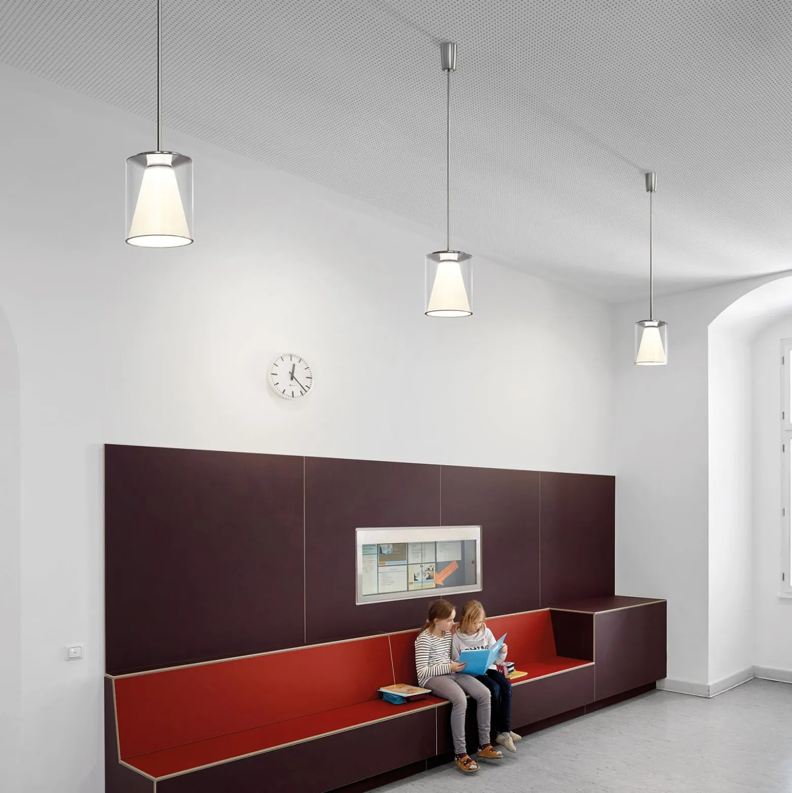 serien.lighting Drum M Pendel Rohr 927 Triac hoch