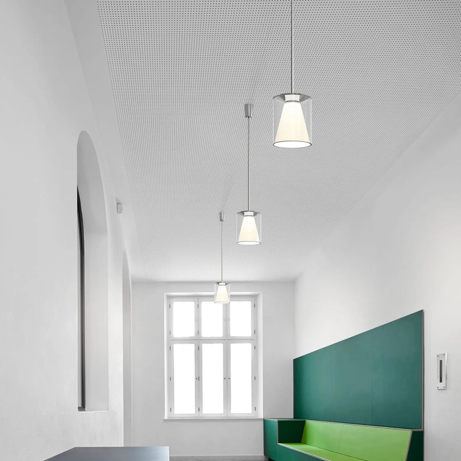 serien.lighting Drum M Pendel Rohr 927 Triac hoch