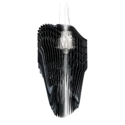 Slamp Avia S Designer-Hängeleuchte in Schwarz