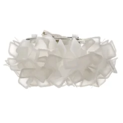 Slamp Clizia Deckenleuchte, Ø 32 cm, weiß