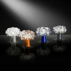 Slamp Clizia - Designer-Tischleuchte, opal
