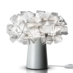 Slamp Clizia LED-Akku-Tischlampe, rauchgrau, dimmbar