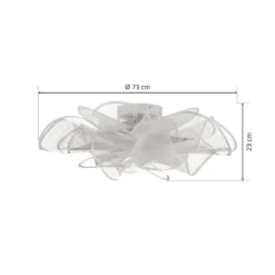 Slamp LA BELLE ÉTOILE Deckenleuchte weiß, 73 cm