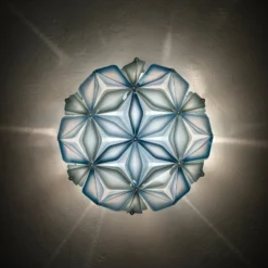 Slamp La Vie M Deckenleuchte, Breite 47 cm, blau