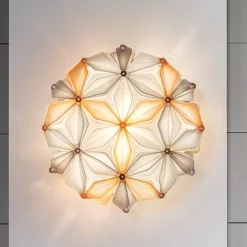 Slamp La Vie Mini Deckenleuchte Breite 34cm amber