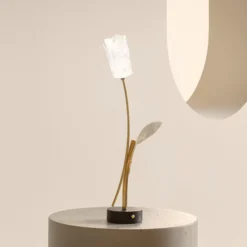 Slamp LED-Akku-Tischlampe Tulip, Fuß schwarz