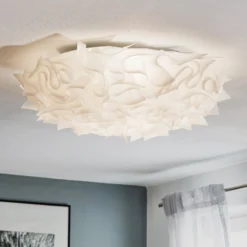 Slamp Veli Designer-Deckenleuchte, Ø 78cm, opal