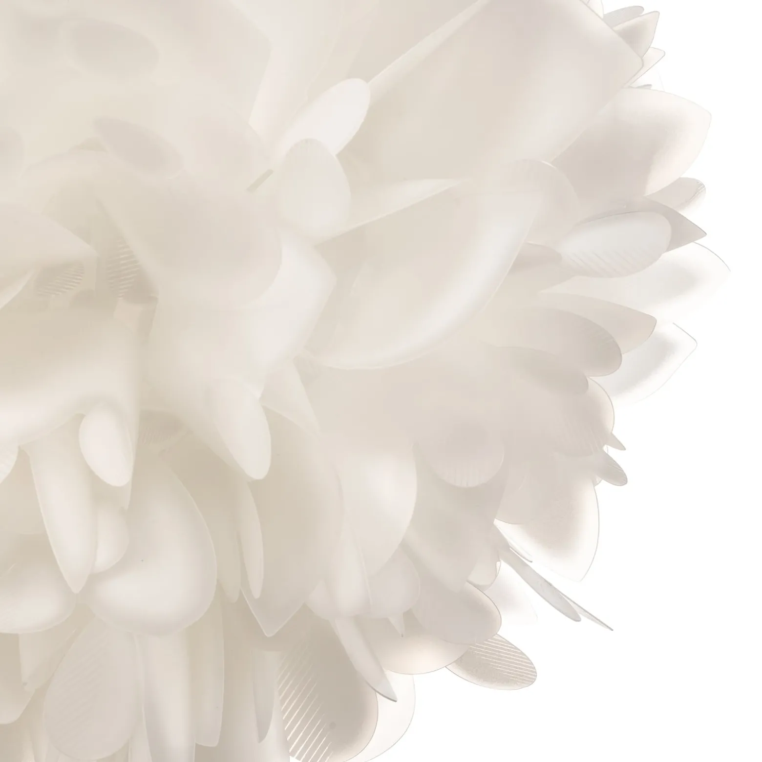 Slamp Veli Foliage Hängelampe weiß-transp. Ø 55cm