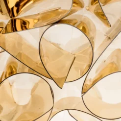 Slamp Veli Mini Design-Deckenleuchte Ø 32cm gold