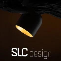 SLC Cup LED-Einbaudownlight schwarz/gold 2.700K