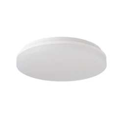 SLC LED-Deckenleuchte OMEGA, weiß, Ø 40 cm, Phase-Cut, IP54