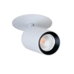 SLC LED-Einbauspot Art, 1-flammig, weiß, 3.000 K, Aluminium