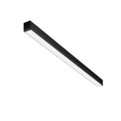 SLC LED-Lichtleiste CLICK, schwarz, 112 cm, CCT, DALI, IP20