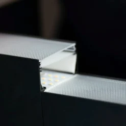 SLC LED-Lichtleiste CLICK, schwarz, 112 cm, CCT, DALI, IP20