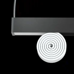 SLC LED-Lichtleiste CLICK, schwarz, 112 cm, CCT, DALI, IP20