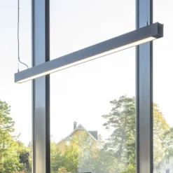 SLC LED-Lichtleiste CLICK, schwarz, 56 cm, CCT, DALI, IP20