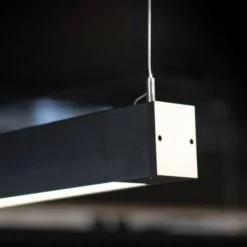 SLC LED-Lichtleiste CLICK, schwarz, 56 cm, CCT, DALI, IP20