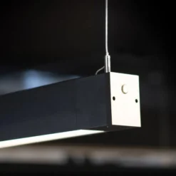 SLC LED-Lichtleiste CLICK, schwarz, 56 cm, CCT, DALI, IP20