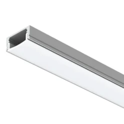 SLC LED-Streifen-Profil A1, alu, Länge 2 m, Höhe 8 mm Aufbau